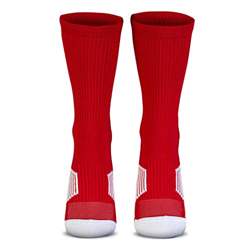 ChalkTalkSPORTS Custom Team Number Socks | Youth & Adult Athletic Performance Socks | Red | Choose Your Number - Image 3