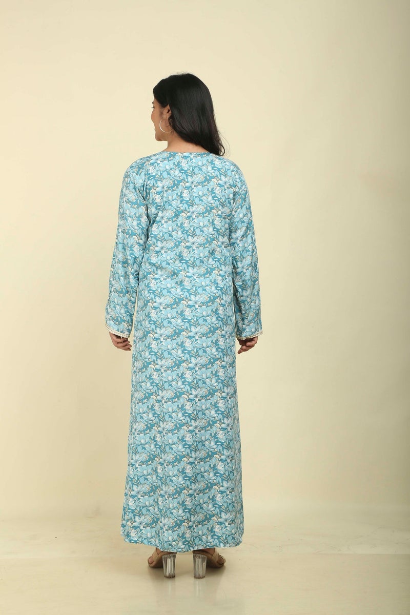 HANA & SARA Soft Fabric Arabic Jalabiya Designed for All Day Comfort - Image 2