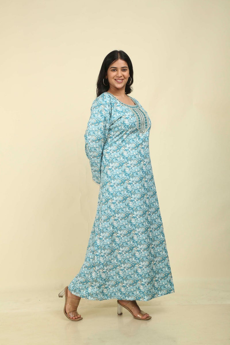HANA & SARA Soft Fabric Arabic Jalabiya Designed for All Day Comfort - Image 4