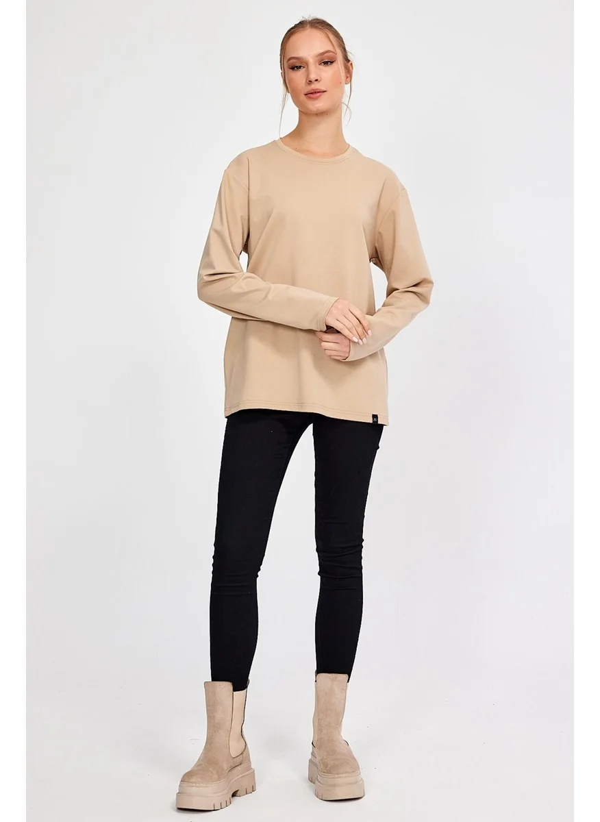 Alexander Gardi Crew Neck Basic Oversize Sweatshirt (E23-00160 00)