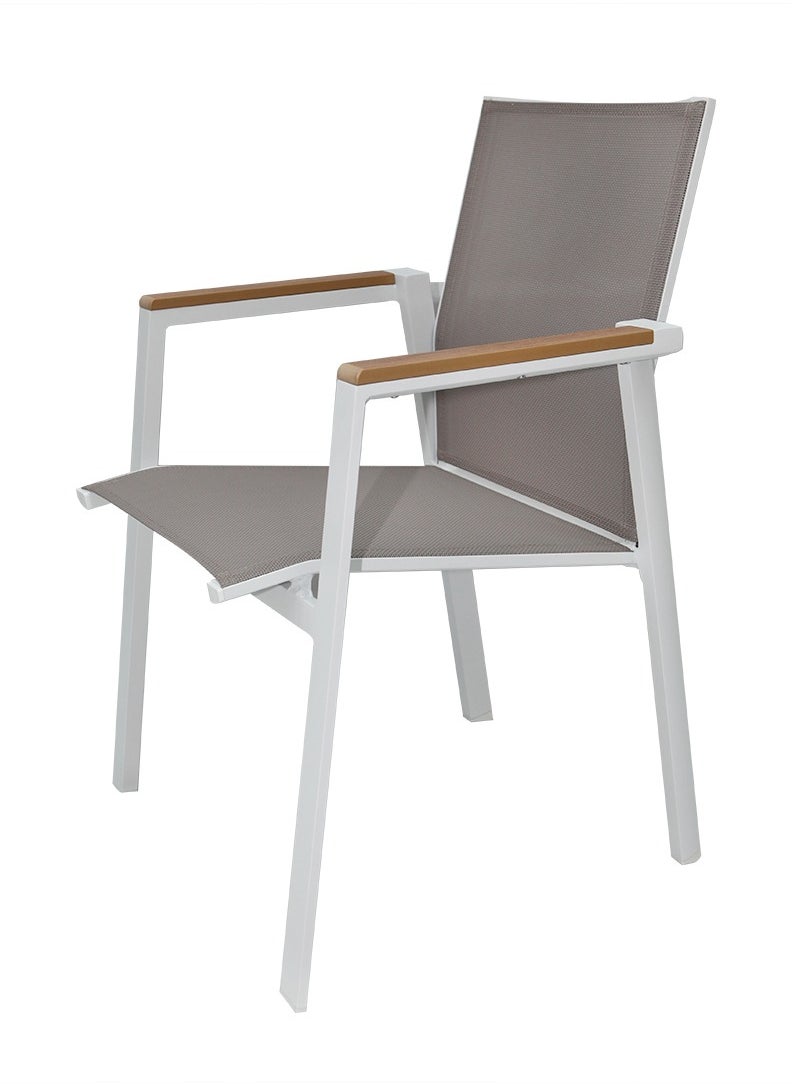 Swin Furniture Aluminum Alloy 6-Seater WPC Outdoor Dining Set  - Image 4