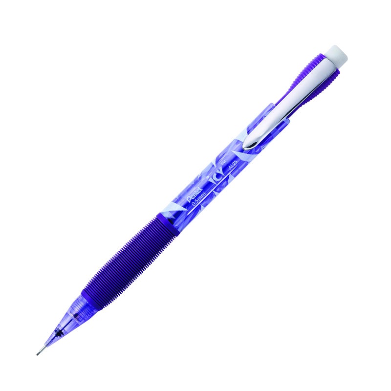 Pentel Icy Automatic Pencil, 0.5mm, Violet Barrel, Box of 12 (AL25TV) (Appearance may vary) - Image 3