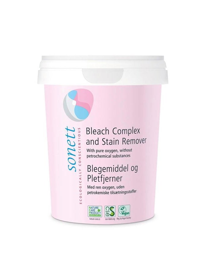 sonett Organic Bleach Complex and Stain Remover for bleaching white laundry, Removing Stains, Colorfast fabrics and brightening (16 oz/ 450g) - Image 1
