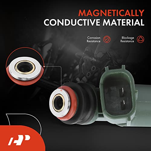 A-Premium Fuel Injectors Compatible with Toyota Corolla 2000-2004, Matrix 2003-2006, Celica, MR2 Spyder & Chevrolet Prizm & Pontiac Vibe, L4 1.8L, Set of 4, Replace# 94859505 - Image 5