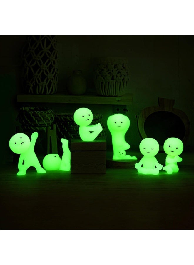 Smiski Yoga Series Collectible Figure - Glow-in-the-Dark Meditating Mystery Blind Box Cute Desk & Room Décor - Image 2