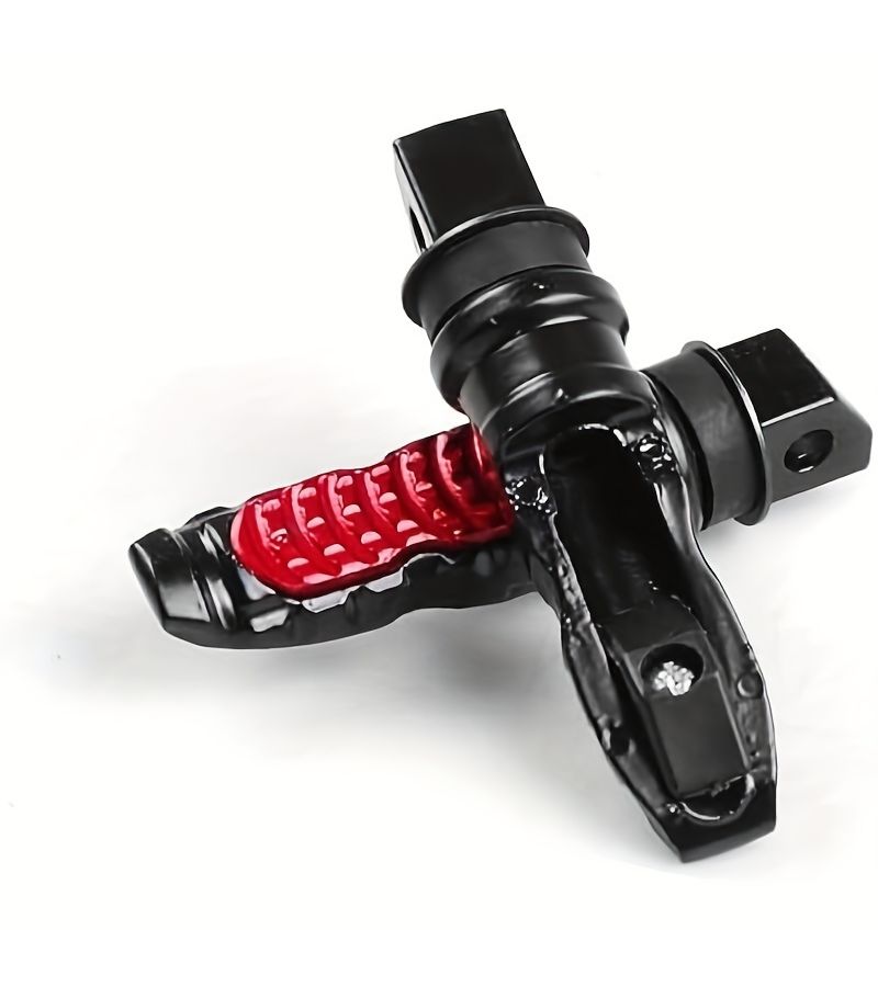 Motorcycle Off Road Vehicle Non Slip Foot Rests Aluminum Alloy Foot Pedals Rear Pedals Golden Universal Back Pedal - Image 1
