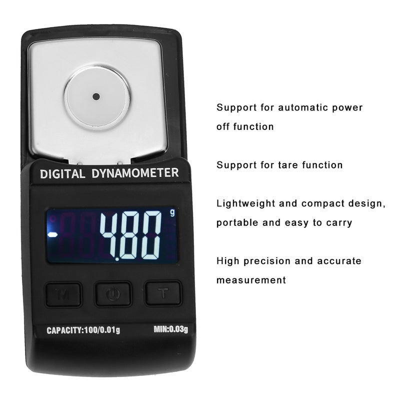 100g/0.01g Digital Turntable LCD Stylus Force Gauge Needle Pressure Gauge Meter Scale - Image 2