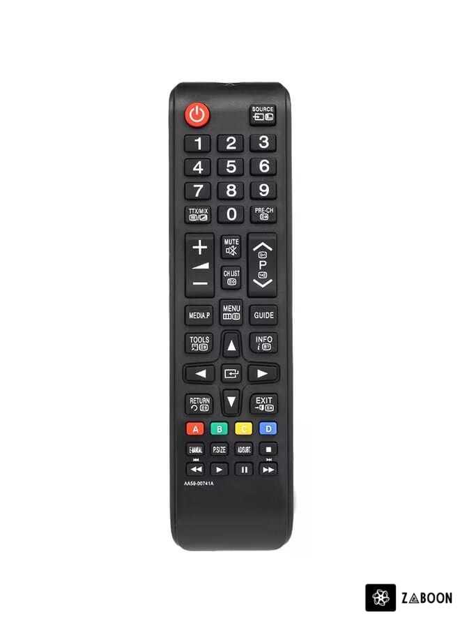 Zaboon Universal Remote Control For Television Black