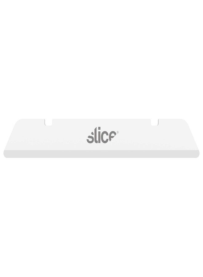 Slice 10538 Extra Long Industrial Blade, Advanced Ceramic, Ideal for Insulation, Batting, Foam, Finger-Friendly Safety Blade, Lasts 11x Longer Than Metal, Rounded Tip (4 Pack) - Image 2