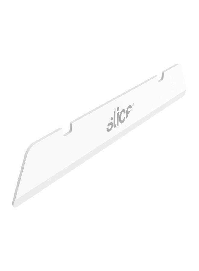 Slice 10538 Extra Long Industrial Blade, Advanced Ceramic, Ideal for Insulation, Batting, Foam, Finger-Friendly Safety Blade, Lasts 11x Longer Than Metal, Rounded Tip (4 Pack) - Image 3