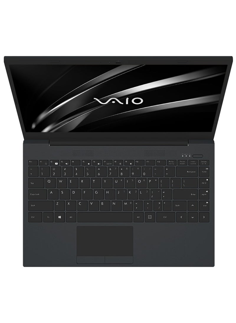 VAIO - FE14 14 inch Premium Quality Laptop, 1920x1080 FHD IPS 16:9, Intel i7-1355U 13th Gen Processor, 16GB DDR4 Ram, 1TB SSD, Intel Iris Graphics, Win 11, English-Arabic Keyboard, Black - Image 1