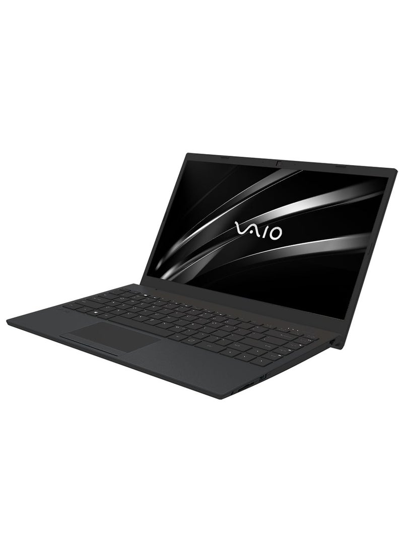 VAIO - FE14 14 inch Premium Quality Laptop, 1920x1080 FHD IPS 16:9, Intel i7-1355U 13th Gen Processor, 16GB DDR4 Ram, 1TB SSD, Intel Iris Graphics, Win 11, English-Arabic Keyboard, Black - Image 1
