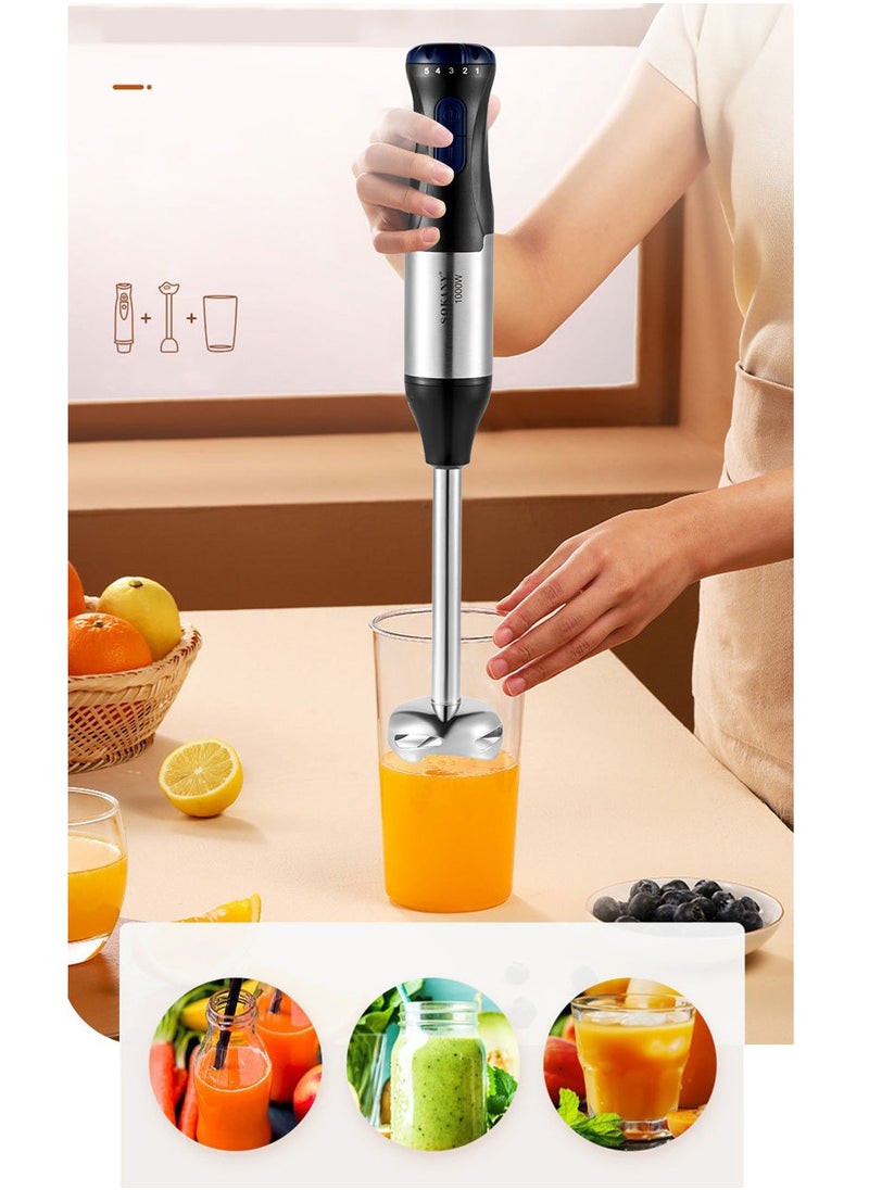 sokany 4 In 1 Electric Hand Blender Handheld Blender,Chopper, Mixer,1000.0 W SK-1711-4  - Image 2
