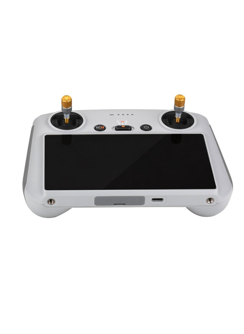 DJI DJI Mini3/4Pro aluminum alloy two-color telescopic joystick with screen remote control thumb joystick RCSTQ - Image 4
