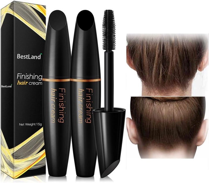 Hair Finishing Stick, Small Broken Hair Finishing Cream Refreshing Not Greasy Feel Shaping Gel Cream Hair Wax Stick Fixing Bangs Stereotypes Cream - Image 1