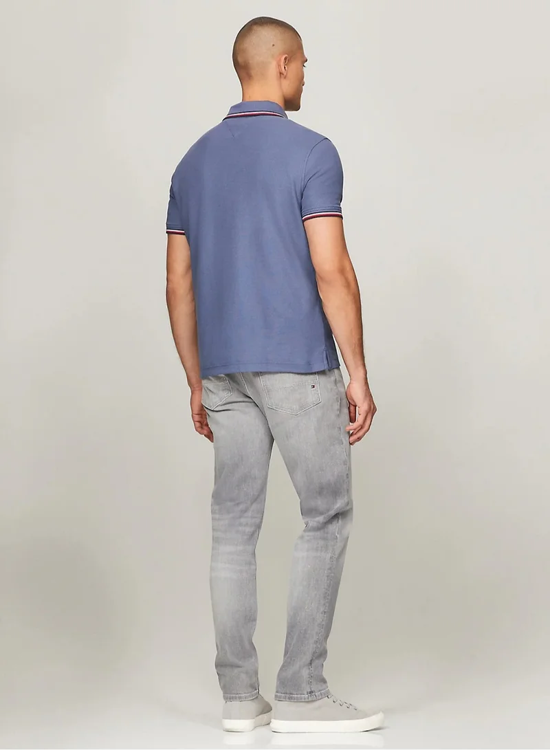 TOMMY HILFIGER Tipped Slim Fit Polo Shirt