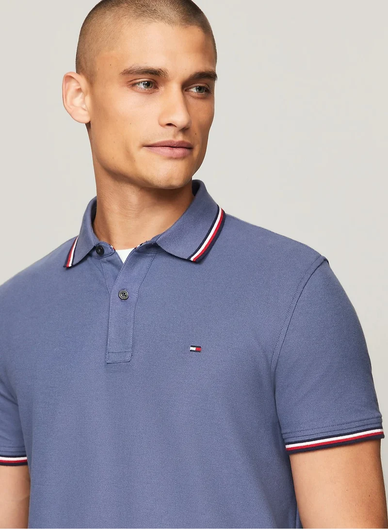 TOMMY HILFIGER Tipped Slim Fit Polo Shirt