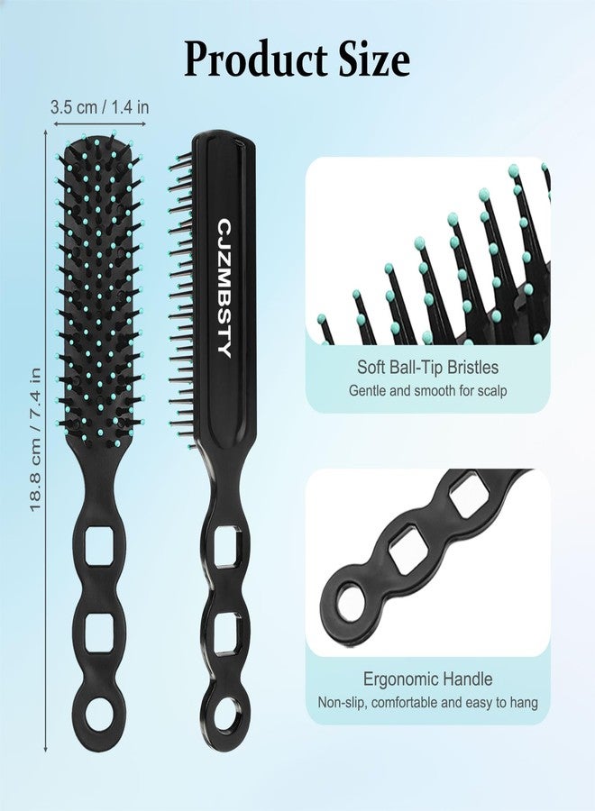CJZMBSTY Hair Brushes Bulk, 60 Pcs Disposable Hair Brush Individually Wrapped for Travel, Hotel, Homeless and Charity - Image 3