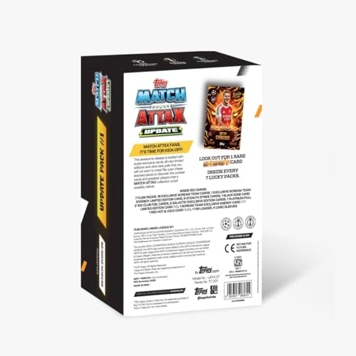 Topps UEFA Champions League Match Attax Update Collection 2025 Trading and Collectible Card Game (Scream Team Pack #1) - Image 2