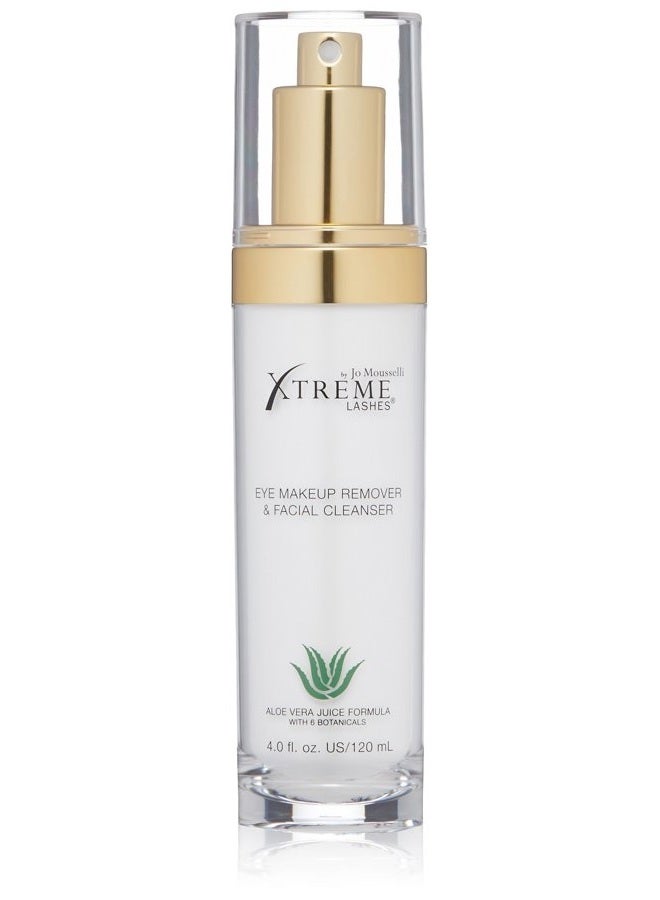 Xtreme Lashes ® Eye Makeup Remover & Facial Cleanser (4 Fl Oz) | Lash Cleanser & Shampoo for Healthy Lashes - Image 1