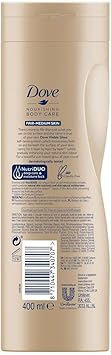Dove 3 Pack of Dove Nourishing Body Care Visible Glow Gradual SelfTan Fair to Medium Body Lotion 400ml - Image 3