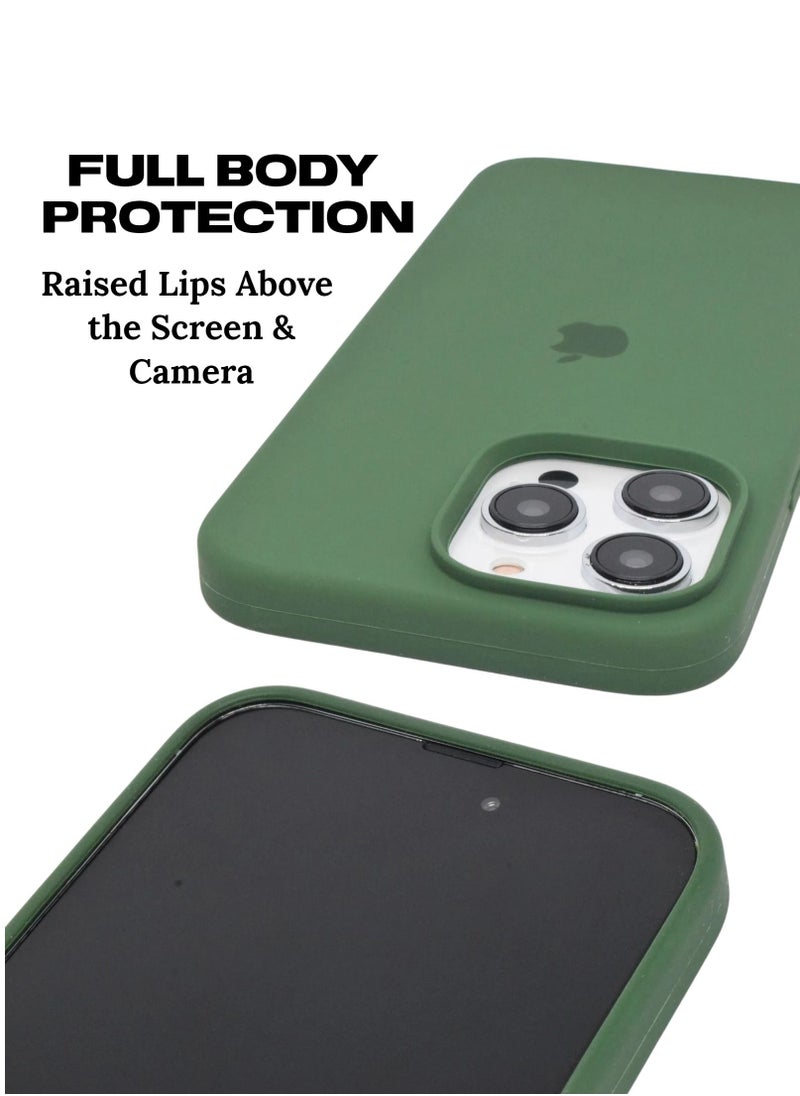 BORTONY - iPhone 14 Pro Case Liquid Silicone Anti Scratch Anti Fingerprint Soft Silky Touch Shockproof Protective Cover for Apple iPhone 14 Pro - Image 1