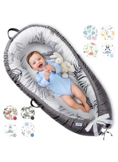 Moro Moro Soft Cotton & Velvet Baby Nest – Breathable & Adjustable for Newborns  - Image 1