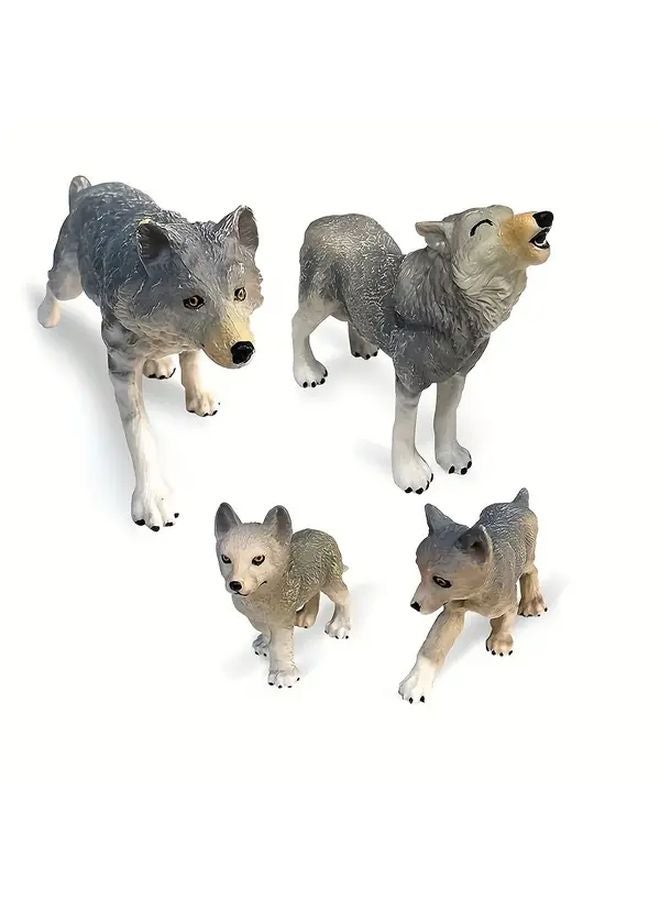 Wolf Model 15167 D Animal Toy Solid Simulated Figure - Image 4