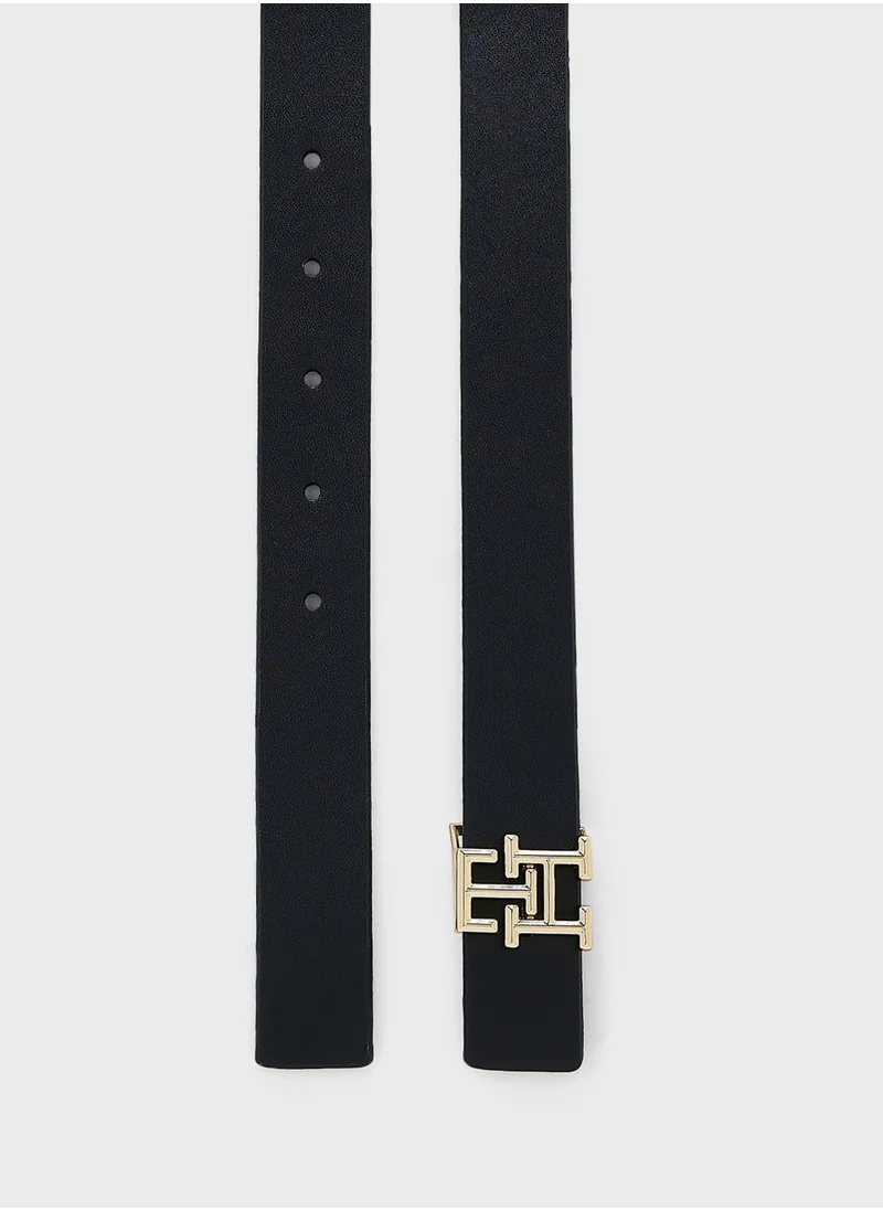 TOMMY HILFIGER Logo Detailed Reversible Allocated Hole Belt