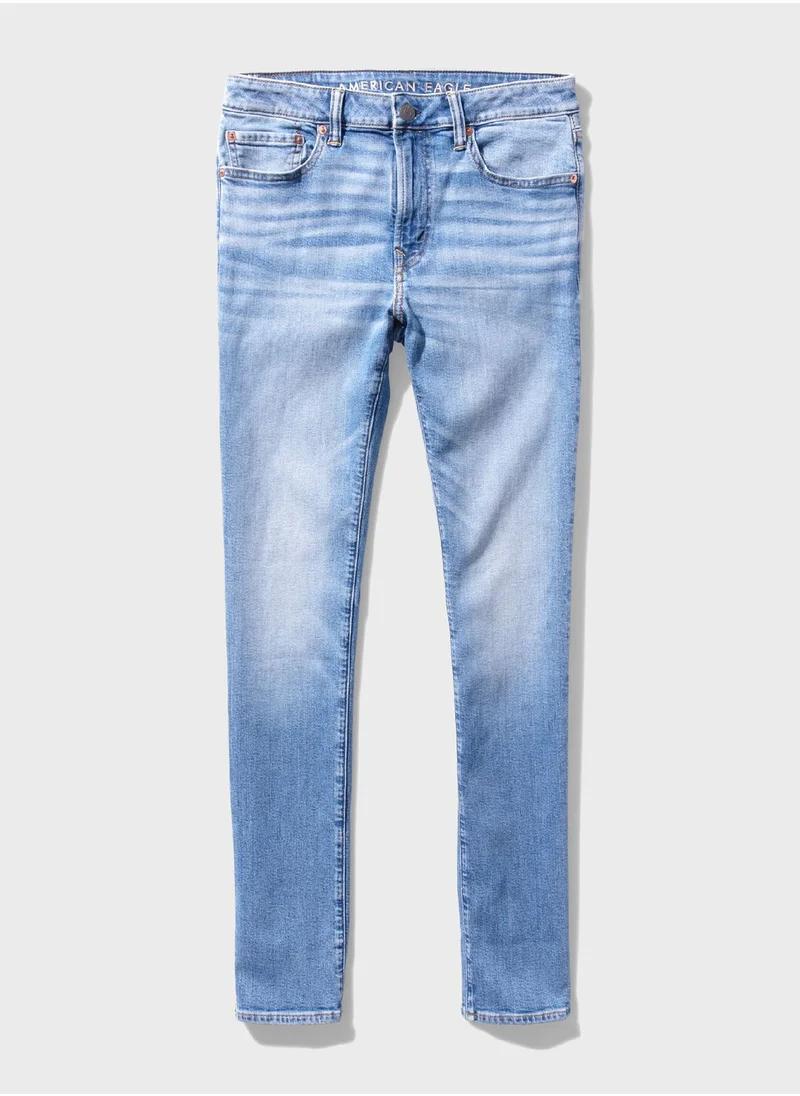 American Eagle Medium Wash Slim Fit Jeans