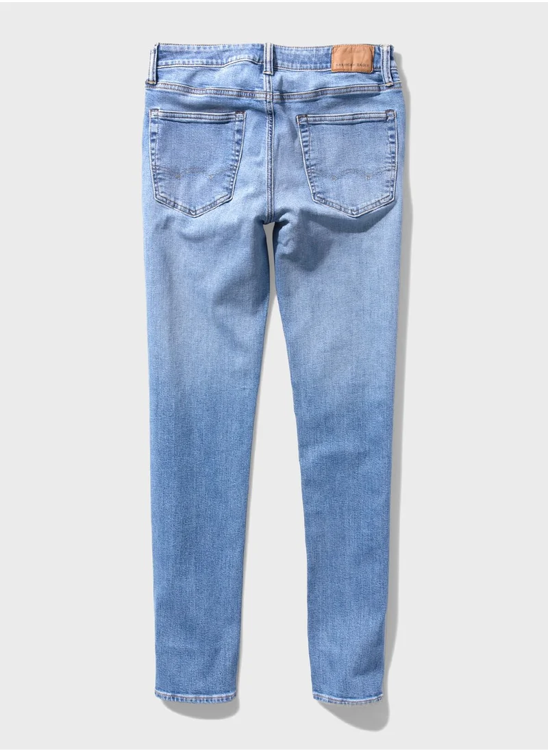 American Eagle Medium Wash Slim Fit Jeans