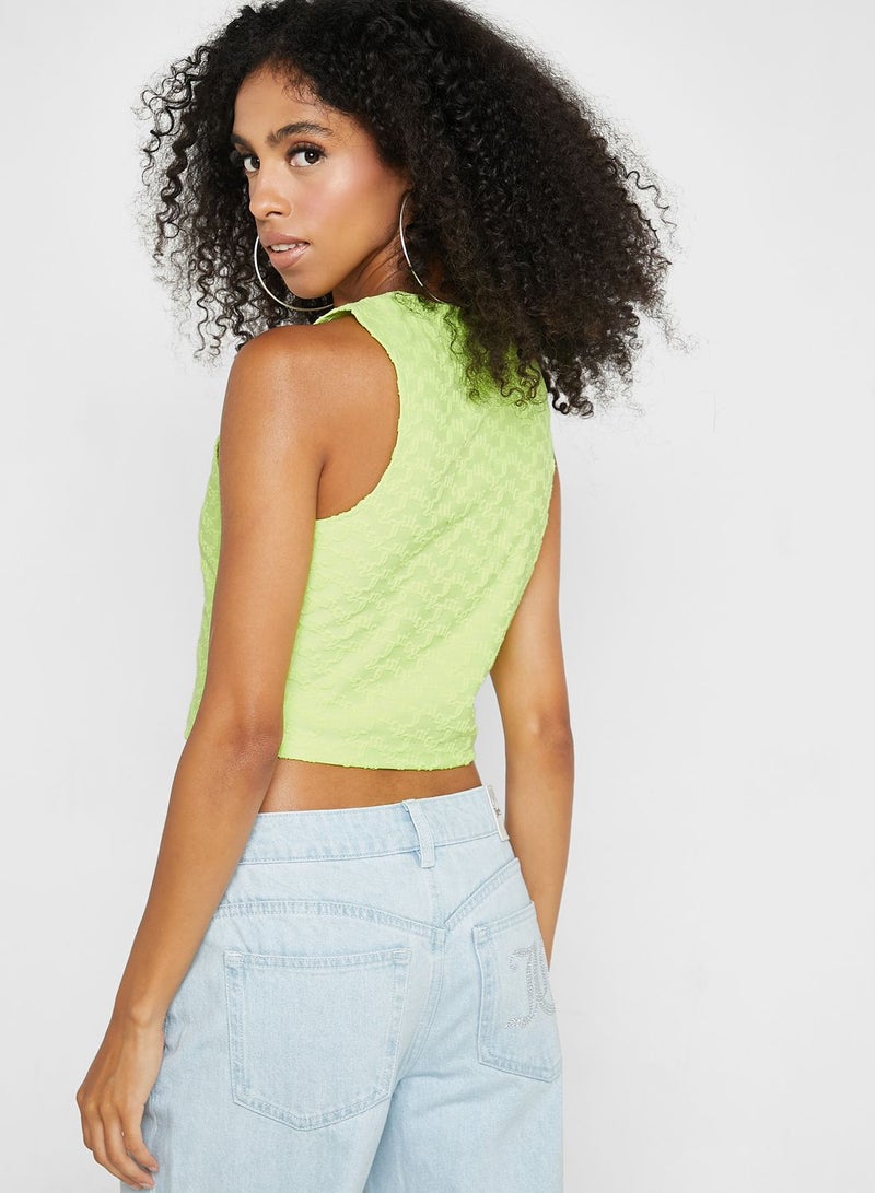 جوسي كوتور بلوزة قصيرة بشعار الماركة - Image 2