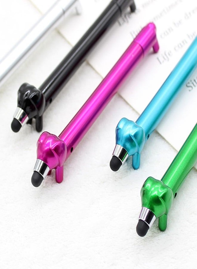 QFSH 5 Pcs Funny Ballpoint Pens Cute Dachshund Pens for School Students 1mm, Black Ink Cartoon Dogs Ballpoint Pens for Office Supplies - Image 1