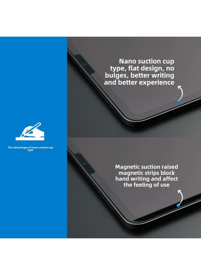 Nano Suction Cup 2 Generation Removable Paper Film For Samsung Galaxy Tab S8 S7 Painting Writing Paper Film-Color:Nano 2 Generation Detachable Paper Film 】-Dimensions:Galaxy Tab S8+ / S7+ / S7 FE LTE - Image 2