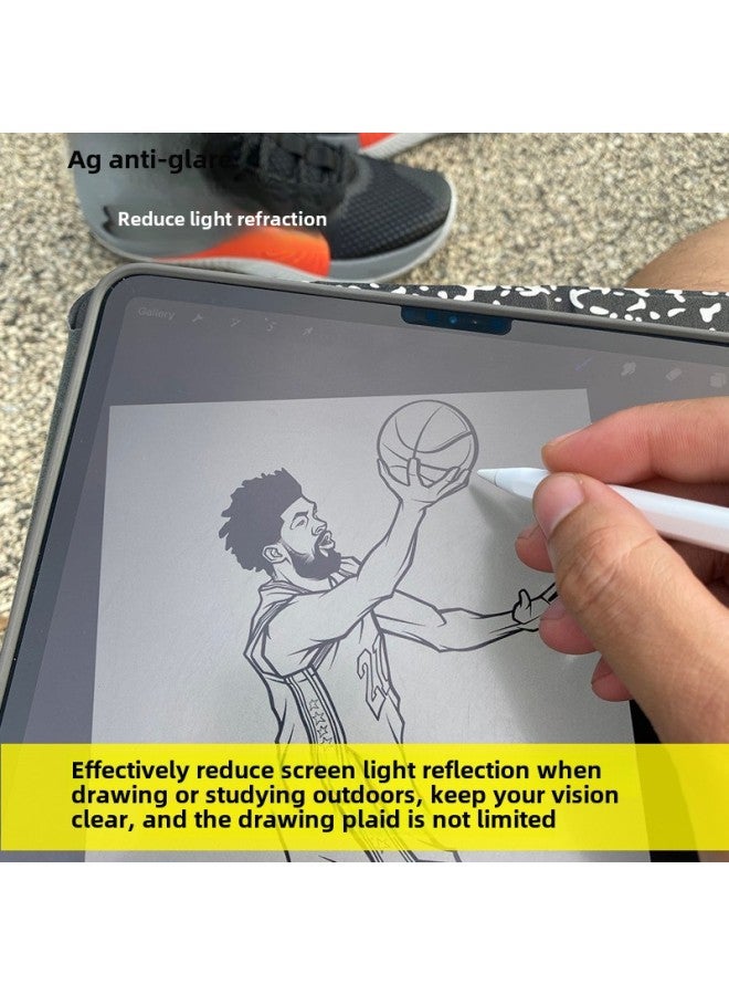 Nano Suction Cup 2 Generation Removable Paper Film For Samsung Galaxy Tab S8 S7 Painting Writing Paper Film-Color:Nano 2 Generation Detachable Paper Film 】-Dimensions:Galaxy Tab S8+ / S7+ / S7 FE LTE - Image 3