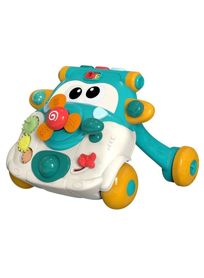 إن كي أكس عربة مشي لتعليم الأطفال مع مركز نشاط للتعليم المبكر مع إضاءة وموسيقى للأطفال الرضع والأطفال الصغار - Image 1