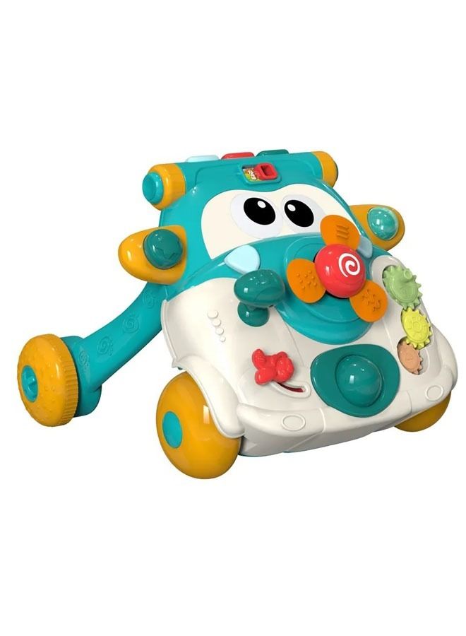 إن كي أكس عربة مشي لتعليم الأطفال مع مركز نشاط للتعليم المبكر مع إضاءة وموسيقى للأطفال الرضع والأطفال الصغار - Image 2