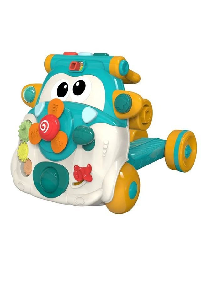 إن كي أكس عربة مشي لتعليم الأطفال مع مركز نشاط للتعليم المبكر مع إضاءة وموسيقى للأطفال الرضع والأطفال الصغار - Image 3