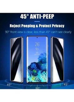Generic Privacy Screen Protector, Anti-Spy Tempered Glass Film Screen Protector for Realme 12 Pro 5G/Realme 12 Pro Plus 5G Ultra Anti Spy Easy Installation 3D Full Coverage  - Image 3