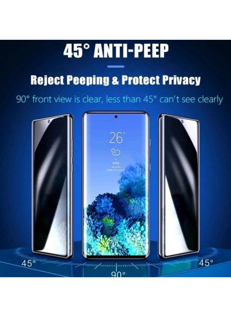 Generic - Privacy Screen Protector, Anti-Spy Tempered Glass Film Screen Protector for Realme 12 Pro 5G/Realme 12 Pro Plus 5G Ultra Anti Spy Easy Installation 3D Full Coverage - Image 1