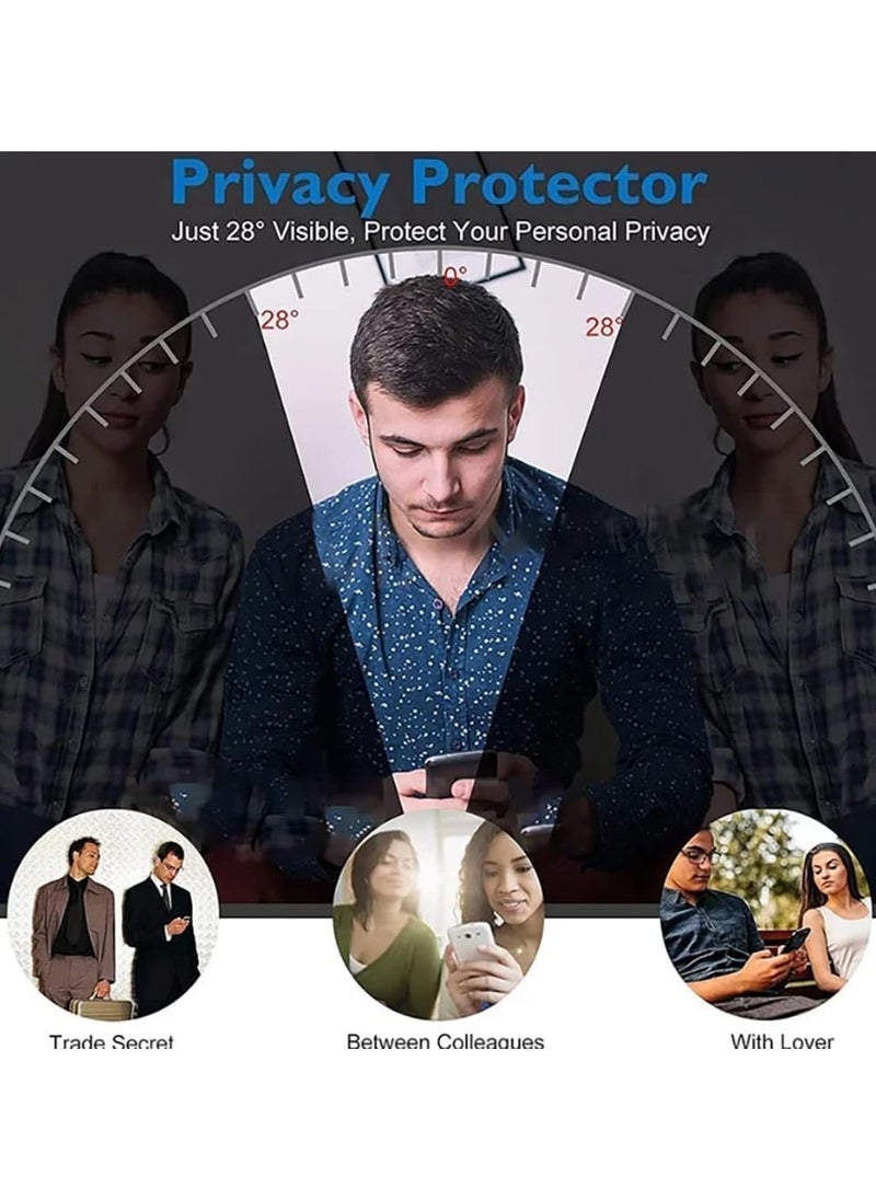 Generic - Privacy Screen Protector, Anti-Spy Tempered Glass Film Screen Protector for Realme 12 Pro 5G/Realme 12 Pro Plus 5G Ultra Anti Spy Easy Installation 3D Full Coverage - Image 1