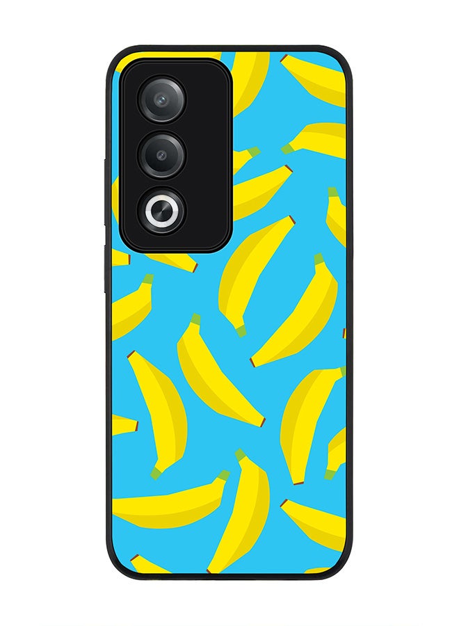 Stylizedd For Oppo A3 Pro / A80 Case,Slim fit Camera Protection, Shockproof Thin Phone cover - Scattered Bananas - Image 1