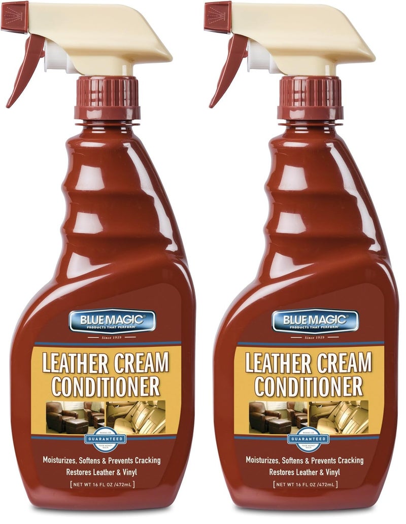 Blue Magic 850 Leather Cream Conditioner - 16 fl. oz. (Pack of 2)