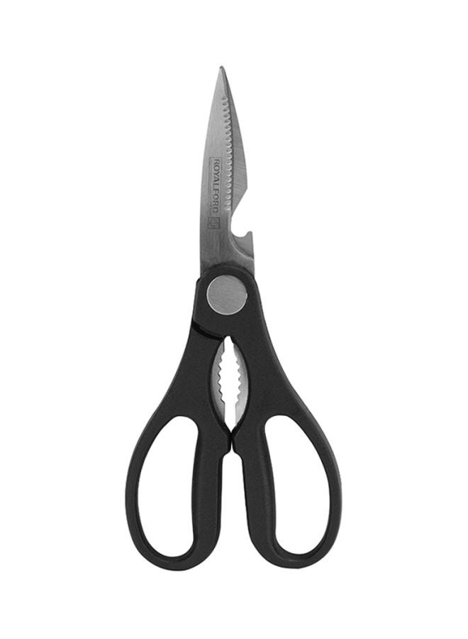 Royalford Kitchen Scissors 3In1 Scissors Opener Nut Cracker Multicolor - Image 3