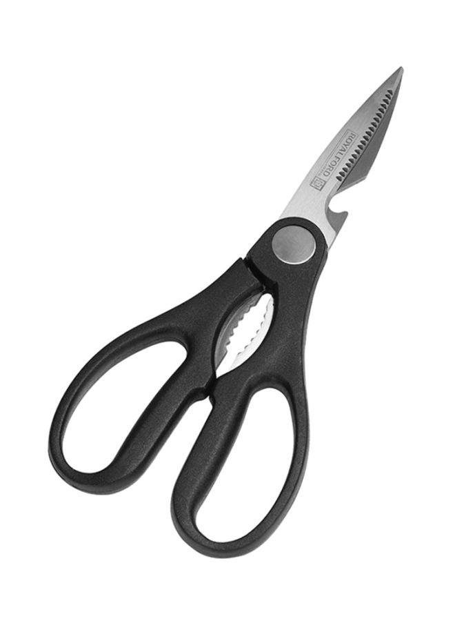 Royalford Kitchen Scissors 3In1 Scissors Opener Nut Cracker Multicolor - Image 4
