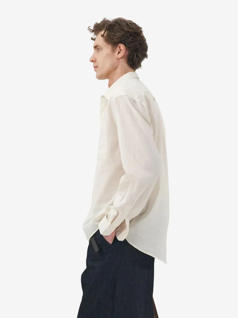 جيستو GIESTO Plain Poplin Shirt with Pocket