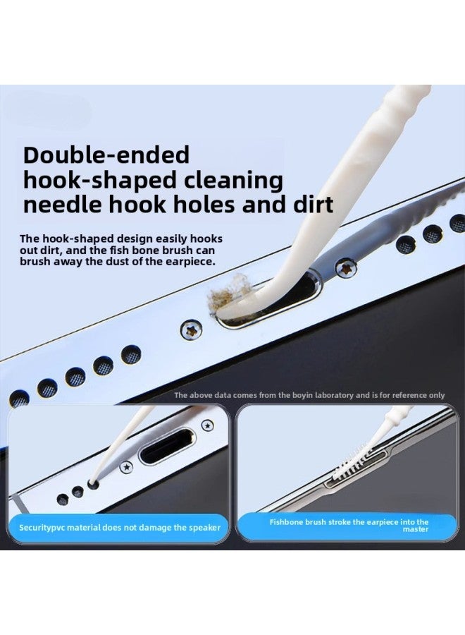 Mobile Phone Cleaning Dust Cleaning Tool Handset Cleaning Suitable For Huawei For Apple Horn Hole Screen Cleaner Charge-Color:*~*nano Ultimate Edition 【15-piece Set】 Two-in-one Cleaning And Maintena - Image 3