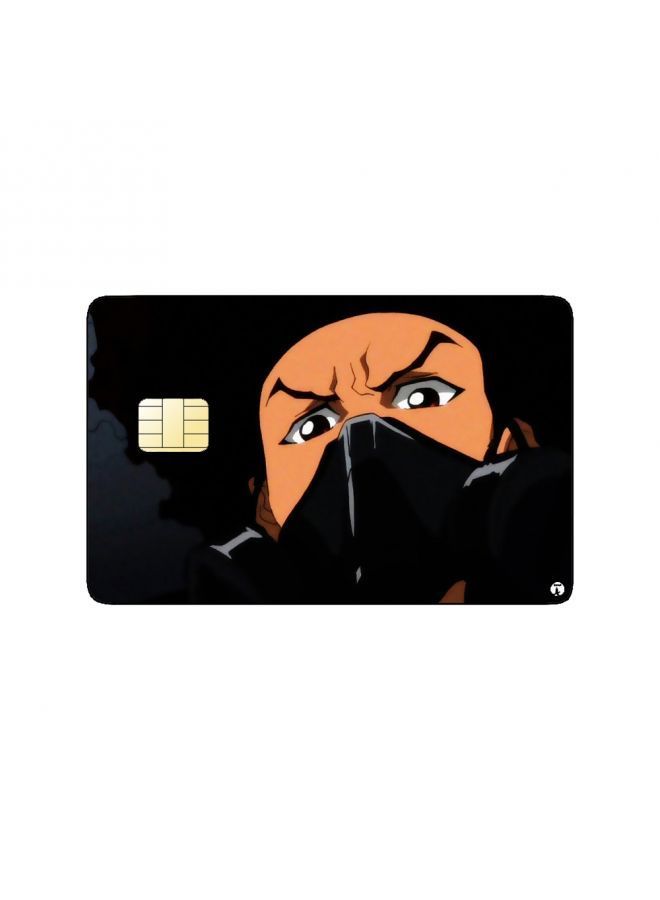 RKN PRINTED BANK CARD STICKER Animation Huey Freeman From The Boondocks Sitcom - Image 1