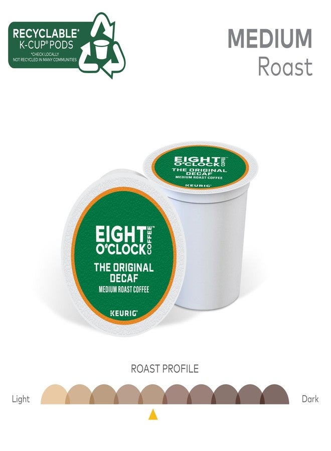 Eight O'Clock Coffee The Original Decaf, Single-Serve Keurig K-Cup Pods, Medium Roast Coffee Pods, 1 Count (Pack of 32) - Image 4