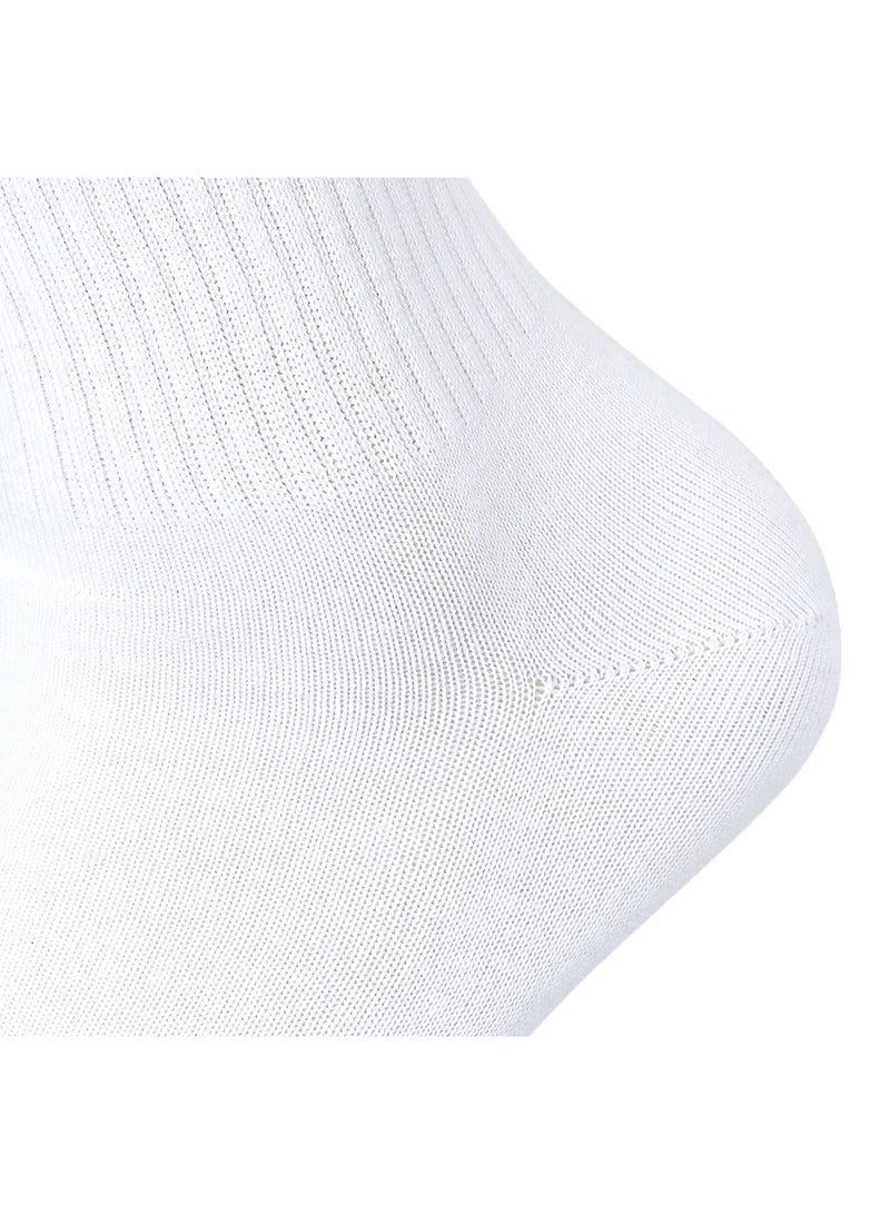 SAM SOCKS Men Set of 3 Long Lycra Stripped Elastic Socks White - Image 3